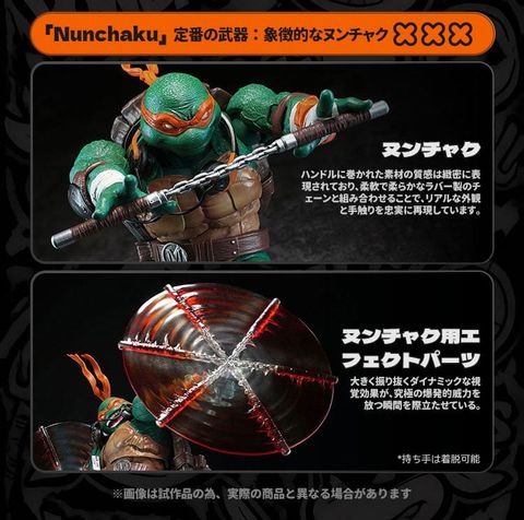 Michelangelo Alloy Posable Deluxe Edition - Teenage Mutant Ninja Turtles | HeatBoys Figure