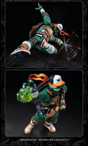 Michelangelo Alloy Posable Deluxe Edition - Teenage Mutant Ninja Turtles | HeatBoys Figure