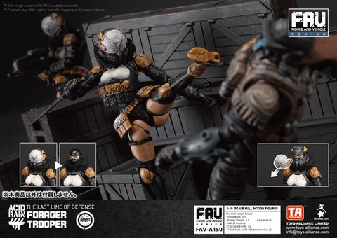 FAV A150 Forager Trooper 1/18 - Acid Rain | TOYS ALLIANCE Figure