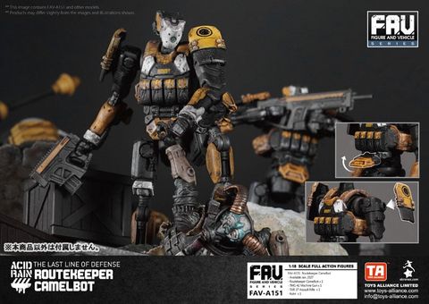 FAV A151 Routekeeper Camelbot 1/18 - Acid Rain | TOYS ALLIANCE Figure