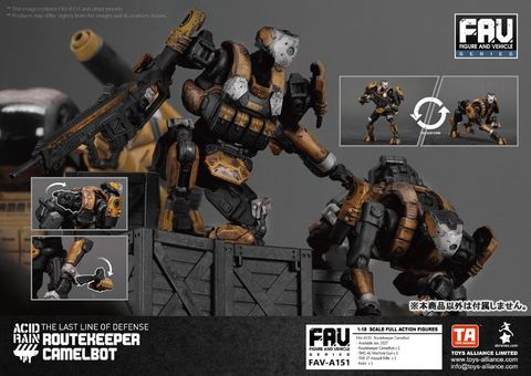 FAV A151 Routekeeper Camelbot 1/18 - Acid Rain | TOYS ALLIANCE Figure