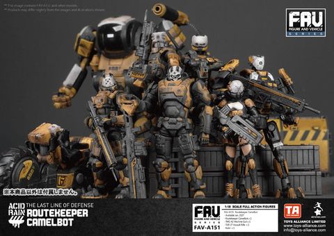 FAV A151 Routekeeper Camelbot 1/18 - Acid Rain | TOYS ALLIANCE Figure