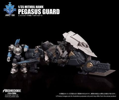 ARC 58 Mithril Hawk Pegasus Guard 1/35 - ARCHECORE Saga of Ymirus | TOYS ALLIANCE Figure