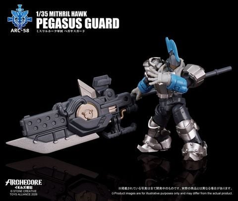 ARC 58 Mithril Hawk Pegasus Guard 1/35 - ARCHECORE Saga of Ymirus | TOYS ALLIANCE Figure