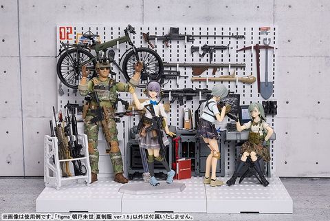 figma SP-117 Miyo Asato Summer Uniform ver. 1.5 - Little Armory | Tomytec Figure