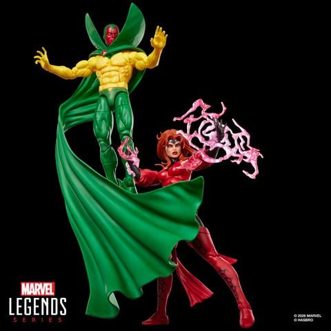 Vision & Scarlet Witch - Avengers Earth's Mightiest Heroes | Hasbro Figure