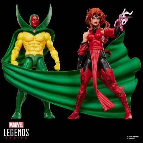 Vision & Scarlet Witch - Avengers Earth's Mightiest Heroes | Hasbro Figure