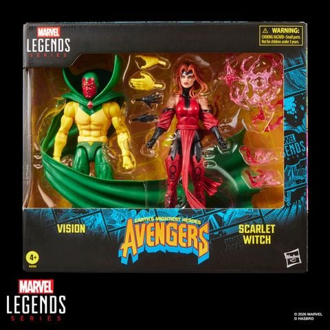 Vision & Scarlet Witch - Avengers Earth's Mightiest Heroes | Hasbro Figure