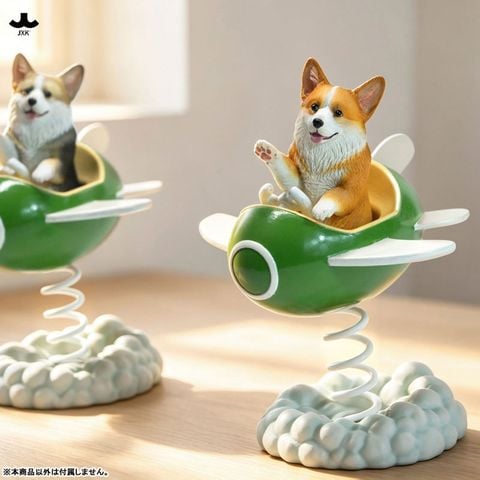 Flying Corgi Wobble Figure A | JXK Studio Figure