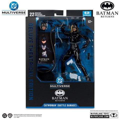 CatwomanSelina Kyle DX Theatrical ed. Battle Damage - Batman Returns | McFarlane Toys Figure