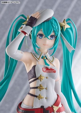 POP UP PARADE Hatsune Miku GT Project Racing Miku 2023Ver - VOCALOID Series | Good Smile Racing Figure