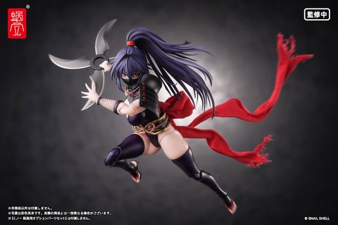 Kunoichi Reppuu 1/12 | Snail Shell Figure
