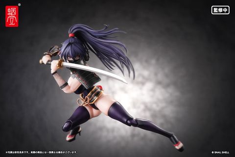 Kunoichi Reppuu 1/12 | Snail Shell Figure