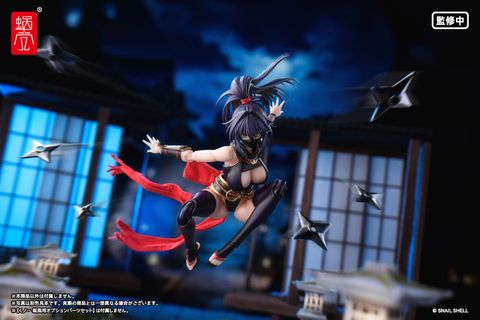 Kunoichi Reppuu 1/12 | Snail Shell Figure
