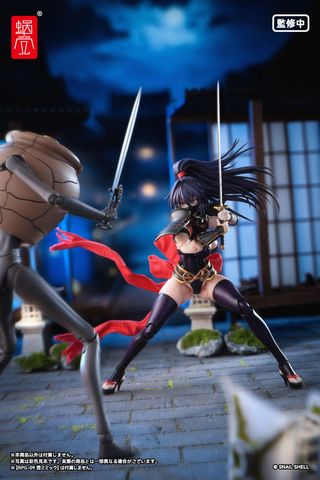 Kunoichi Reppuu 1/12 | Snail Shell Figure