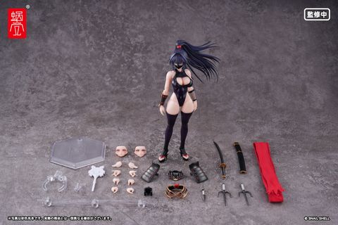 Kunoichi Reppuu 1/12 | Snail Shell Figure