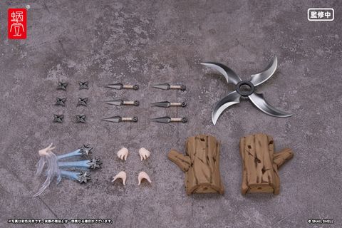 Kunoichi Reppuu Optional Part Set 1/12 | Snail Shell Goods