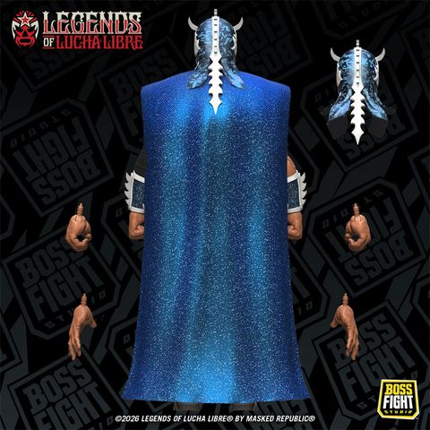 Ultimo Dragon Holographic Decoration ver. 1/12 - Legends of Lucha Libre | Boss Fight Studio Figure