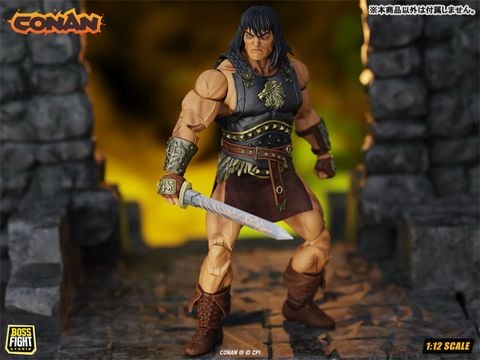 Conan Ruler of Aquilonia 1/12 - Conan the Barbarian | Boss Fight Studio Figure