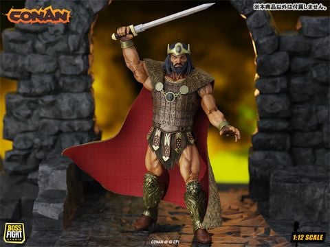 Conan Ruler of Aquilonia 1/12 - Conan the Barbarian | Boss Fight Studio Figure
