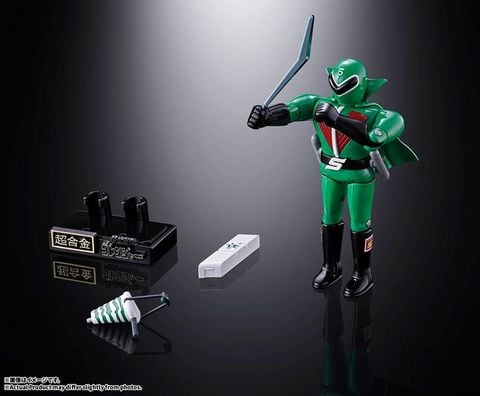 Akarenger, Aorenger, Kirenger, Momorenger, Midorenger, Iron Man Mask General Temujin - Himitsu Sentai Goranger | BANDAI SPIRITS Figure