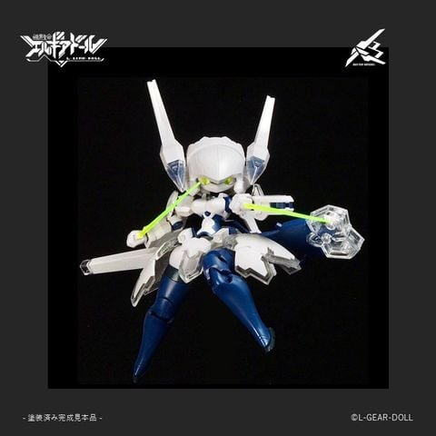 Buster Maiden Ver. UV Clear 1/12 - L GEAR DOLL | cavico models Plastic Model