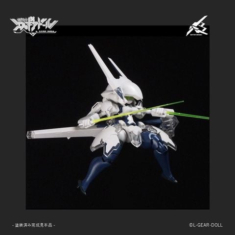 Buster Maiden Ver. UV Clear 1/12 - L GEAR DOLL | cavico models Plastic Model
