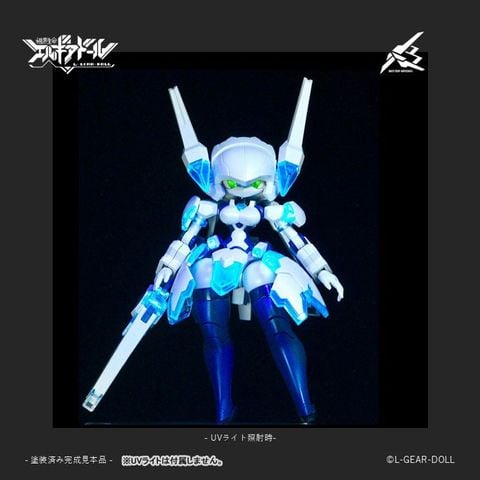 Buster Maiden Ver. UV Clear 1/12 - L GEAR DOLL | cavico models Plastic Model