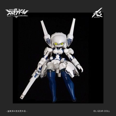 Buster Maiden Ver. UV Clear 1/12 - L GEAR DOLL | cavico models Plastic Model