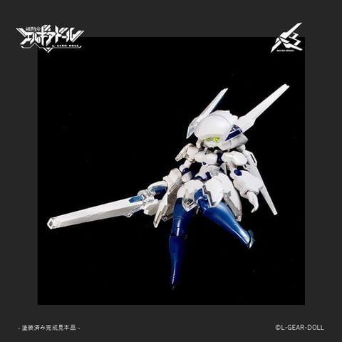 Buster Maiden Ver. UV Clear 1/12 - L GEAR DOLL | cavico models Plastic Model