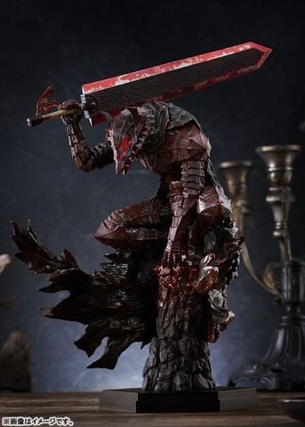 POP UP PARADE Guts Berserker Armor Bloody Paint Ver. L Size - Berserk | Max Factory Figure