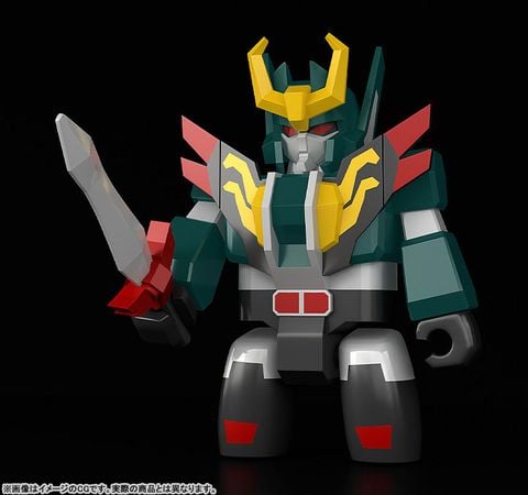 BRICKROID Seven Changer - The Brave Fighter of Legend Da Garn | Good Smile Company Figure
