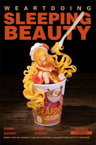 Noodle Fairies Seafood Flavor | WE ART DOING Figure