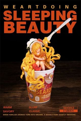 Noodle Fairies Seafood Flavor | WE ART DOING Figure