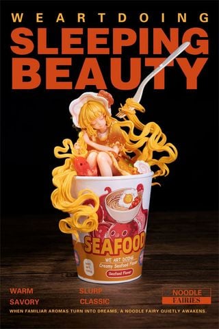 Noodle Fairies Seafood Flavor | WE ART DOING Figure