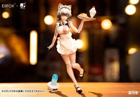 Little Pudding Cat Maid 1/12 | BearPanda Figure