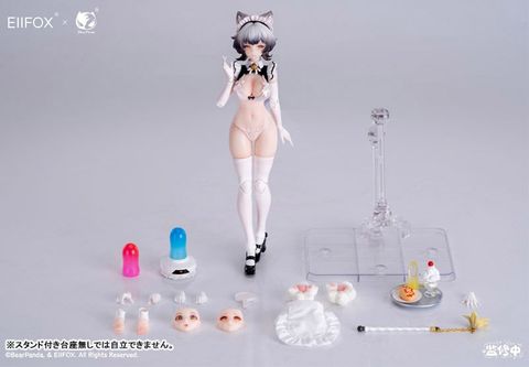 Little Pudding Cat Maid 1/12 | BearPanda Figure