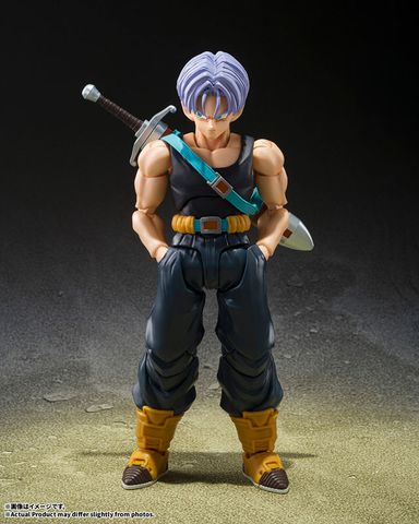 S.H.Figuarts Trunks [Z Warrior] w/First Press Exclusive [Z Warriors] Group Base B Edition - Dragon Ball Z | BANDAI SPIRITS Figure