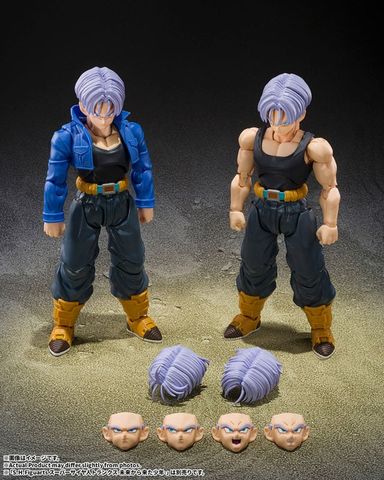 S.H.Figuarts Trunks [Z Warrior] w/First Press Exclusive [Z Warriors] Group Base B Edition - Dragon Ball Z | BANDAI SPIRITS Figure