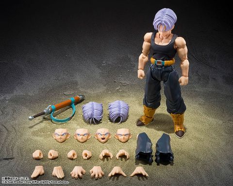 S.H.Figuarts Trunks [Z Warrior] w/First Press Exclusive [Z Warriors] Group Base B Edition - Dragon Ball Z | BANDAI SPIRITS Figure