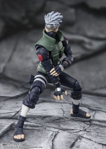 S.H.Figuarts Kakashi Hatake6th Hokage Yuumei Todoroku Sharingan no Eiyuu - NARUTO Shippuden | BANDAI SPIRITS Figure