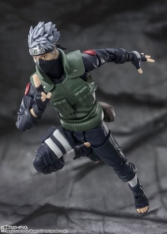S.H.Figuarts Kakashi Hatake6th Hokage Yuumei Todoroku Sharingan no Eiyuu - NARUTO Shippuden | BANDAI SPIRITS Figure