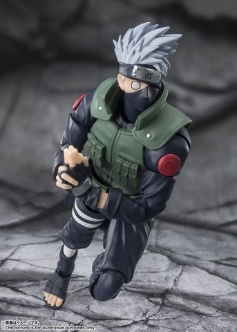S.H.Figuarts Kakashi Hatake6th Hokage Yuumei Todoroku Sharingan no Eiyuu - NARUTO Shippuden | BANDAI SPIRITS Figure