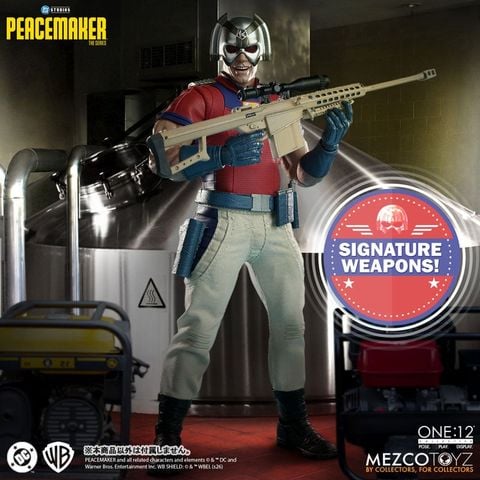 Peacemaker 1/12 - DC Comics | Mezco Figure