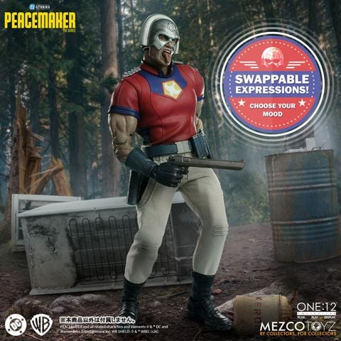 Peacemaker 1/12 - DC Comics | Mezco Figure