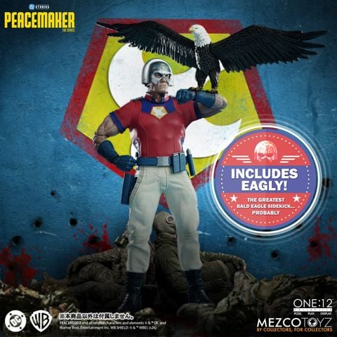 Peacemaker 1/12 - DC Comics | Mezco Figure
