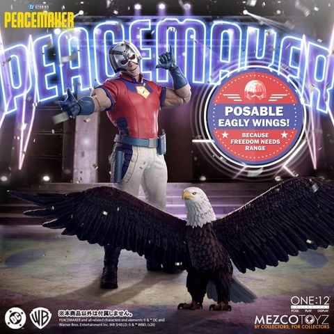 Peacemaker 1/12 - DC Comics | Mezco Figure