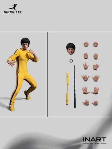 Bruce Lee Yellow Jumpsuit Ver. 1/12 - Person Overseas | INART Figure