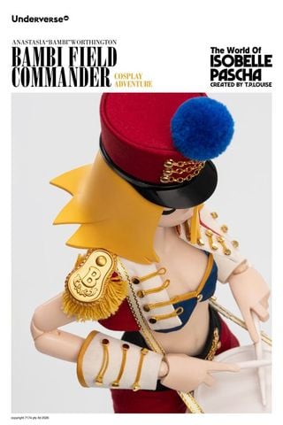 Bambi Field Commander Cosplay 1/6 - THE WORLD OF ISOBELLE PASCHA | Underverse Figure