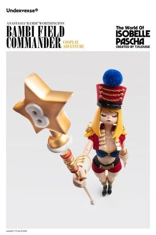 Bambi Field Commander Cosplay 1/6 - THE WORLD OF ISOBELLE PASCHA | Underverse Figure